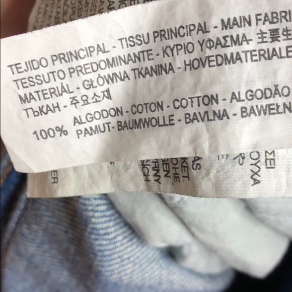 Zara Contrast Pocket Patch BF Distressed Heritage - Picture 6 of 7